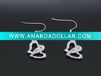 Wholesale fashion alloy rhinestone earring