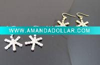 Wholesale fashion jewellery,alloy earring,crystal earring,rhinestone earring