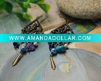 Tibetan style national earrings