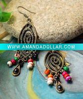 Wholesale Tibetan style national earrings