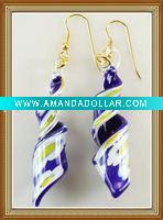 latest murano glass earring