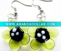 Wholesale fashion murano glass earring