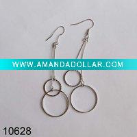2011 charm two small hoops earring