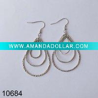2011 charm three hoop drop earring