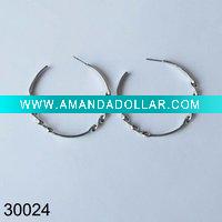 2011 twisted charm hoop earring