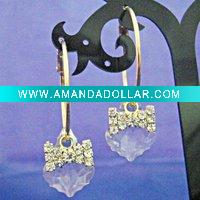Wholesale heart shape fashion earring