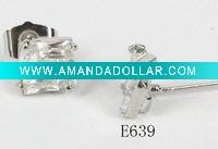 Wholesale zircon earring