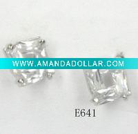 Wholesale zircon earring