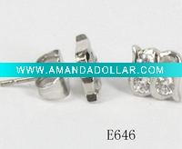 Wholesale zircon earring