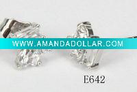 Wholesale zircon earring