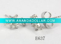 Wholesale zircon earring