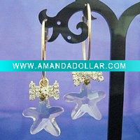 Wholesale crystle fashion earring