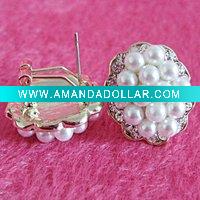 Wholesale pearl fashion earring