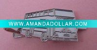 Metal car shaped tie clips