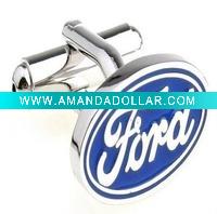 Soft enamel cufflinks