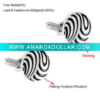 silver Cufflinks(FS-XKF7005)