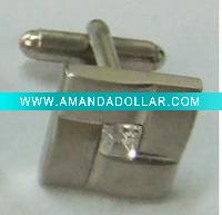 Wholesale crystal cufflink