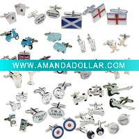 Wholesale custom fashion metal cufflinks