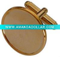 Wholesale Brass cufflink