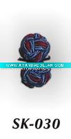 silk knot cufflinks