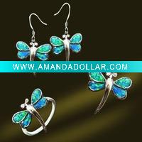 Wholesale wholesale 925 sterling silver opal jewelry, welcome OEM ODM