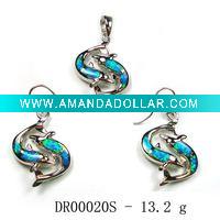 Wholesale Unique Opal Jewelry Sets DR00020S