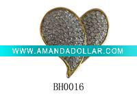 Wholesale heart brooch, gold brooch .brooches
