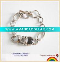 Wholesale fashion chain alloy bracelet jewelry