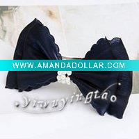 2011 fashion jewelery Hair Bow Barrettes & Clip
