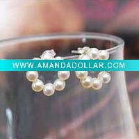 2010 New fashion pearl earring