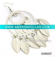 Platinum earring