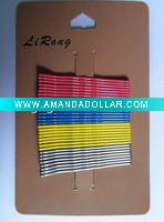 Wholesale 5.2CM shining colorful hair pins