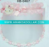 hellokitty plastic hair ornament