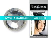 Wholesale hair diamond extensions with different colors