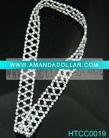 Fancy bead Head tie HTCC0019