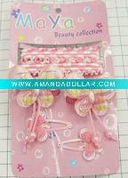 Wholesale fashion hair accessories sets /for children's hair clip sets /flower shape of hair barrette sets/the latest style of hair clips