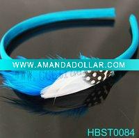 Blue feather Head band HBST0084