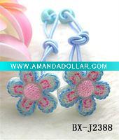 Wholesale pretty elestic hair barrettes