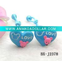 lovely elestic hair barrettes