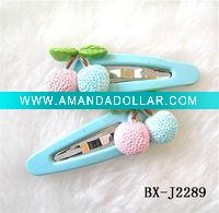 hot selling cherry hair clip