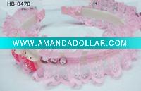 Wholesale popuar plastic hair ornament