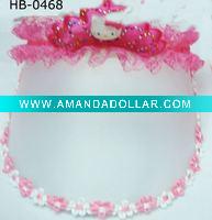 Wholesale hellokitty plastic hair ornament