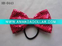 red bowknot hair band