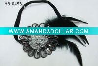 Wholesale feather hair ornament