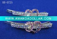 Wholesale rhinestone hair decoration