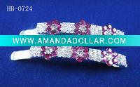 rhinestone hair decoration