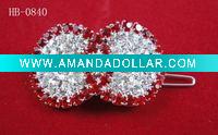 bowknot hair clip ornament
