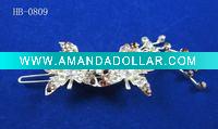 crystal hair clip