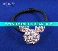 rabbit rhinestone hair jewelry
