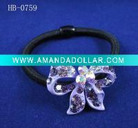 Wholesale butterfly rhinestone hair jewelry